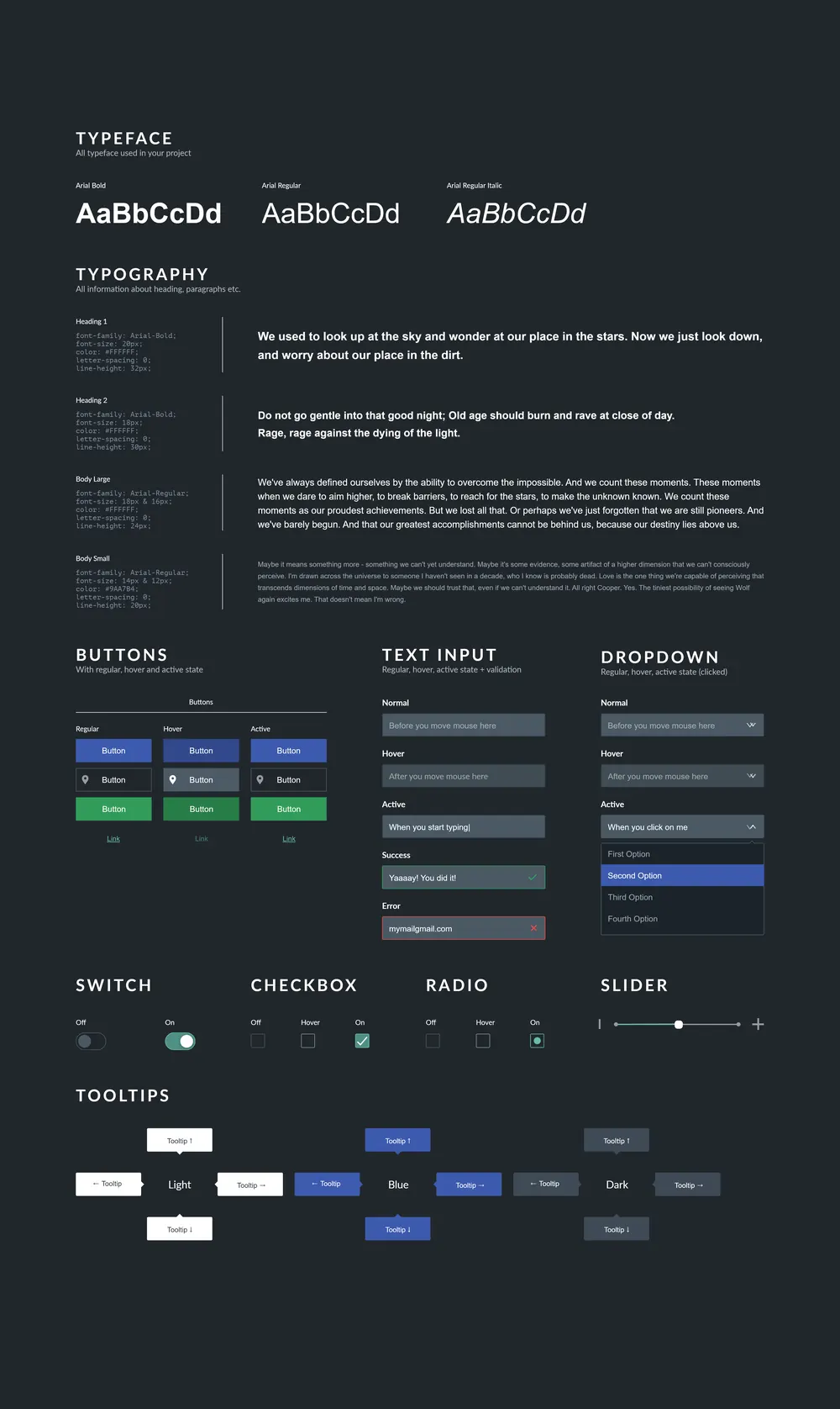 iTraffic design system board 3